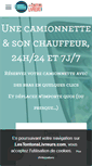 Mobile Screenshot of lestontonslivreurs.com